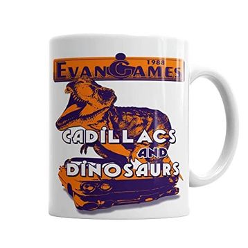 Baskı Dükkanı KB4799 Cadillacs And Dinosaurs Evan Games 1988 Porselen Kupa Bardak