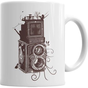 Baskı Dükkanı KB491 Fotoğrafçı Foto Porselen Kupa Bardak