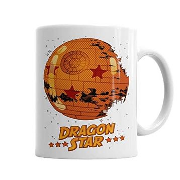 Baskı Dükkanı KB4910 Dragon Star Estrela Da Morte Z Porselen Kupa Bardak