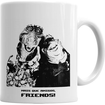 Baskı Dükkanı KB4964 Dinossauro Friends Porselen Kupa Bardak