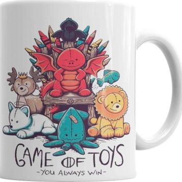 Baskı Dükkanı KB5050 Game Of Toys Porselen Kupa Bardak