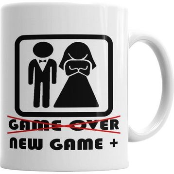 Baskı Dükkanı KB5226 New Game Porselen Kupa Bardak
