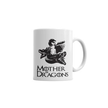Baskı Dükkanı KB5244 Mother Of Dragons Game Of Thrones Porselen Kupa Bardak