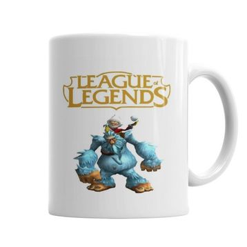 Baskı Dükkanı KB5291 Lol Nunu Porselen Kupa Bardak