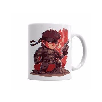 Baskı Dükkanı KB5312 Solid Snake Porselen Kupa Bardak