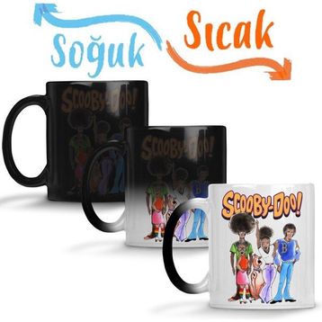Baskı Dükkanı KB5528 Afro Scooby Exclusıva Do Canario Bastardo Porselen Kupa Bardak
