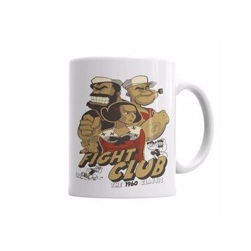 Baskı Dükkanı KB6056 Fight Club Retro Temel Reis Porselen Kupa Bardak