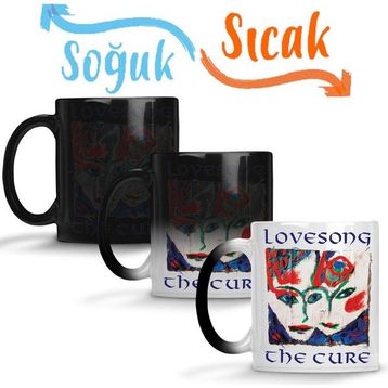 Baskı Dükkanı KB6315 Lovesong The Cure Porselen Kupa Bardak