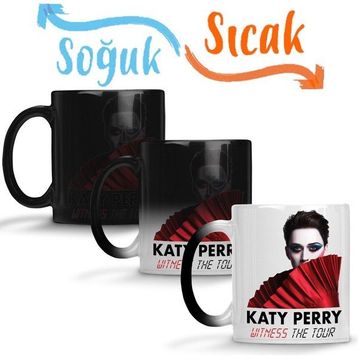Baskı Dükkanı KB6396 Katy Perry Witness The Tour Porselen Kupa Bardak
