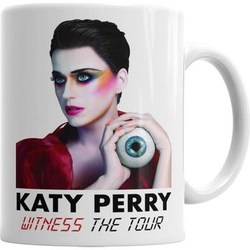 Baskı Dükkanı KB6400 Katy Perry Witness The Tour Porselen Kupa Bardak