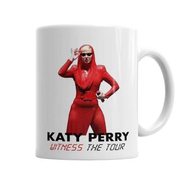 Baskı Dükkanı KB6400 Katy Perry Witness The Tour Porselen Kupa Bardak
