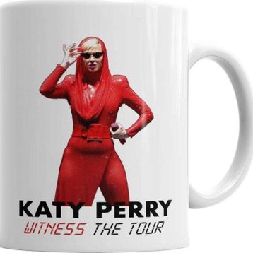 Baskı Dükkanı KB6400 Katy Perry Witness The Tour Porselen Kupa Bardak