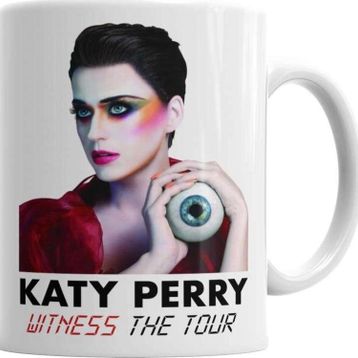 Baskı Dükkanı KB6400 Katy Perry Witness The Tour Porselen Kupa Bardak