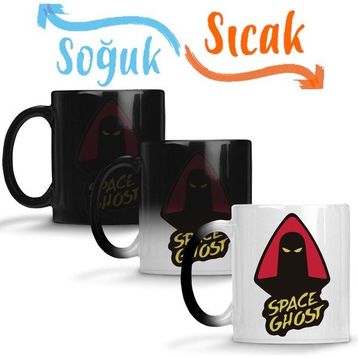 Baskı Dükkanı KB6895 Space Ghost Hanna Barbera Porselen Kupa Bardak