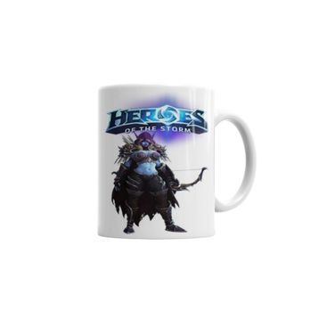 Baskı Dükkanı KB699 Heroes Of The Storm Sylvanas Porselen Kupa Bardak
