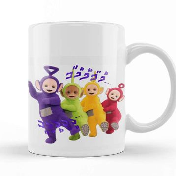 Baskı Dükkanı KB9862 The Teletubbies 0 Porselen Kupa Bardak