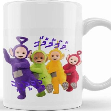 Baskı Dükkanı KB9862 The Teletubbies 0 Porselen Kupa Bardak