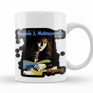 Baskı Dükkanı KB9884 Yngwie Malmsteen Odyssey Porselen Kupa Bardak