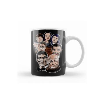 Baskı Dükkanı KB9899 Addams Family Forever Porselen Kupa Bardak