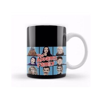 Baskı Dükkanı KB9900 Addams Family Heres A Story Porselen Kupa Bardak