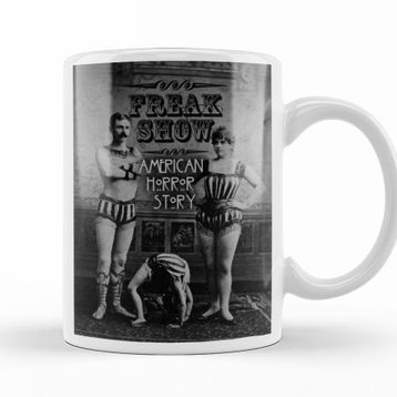 Baskı Dükkanı KB9929 America Horro Story Freak Show Porselen Kupa Bardak