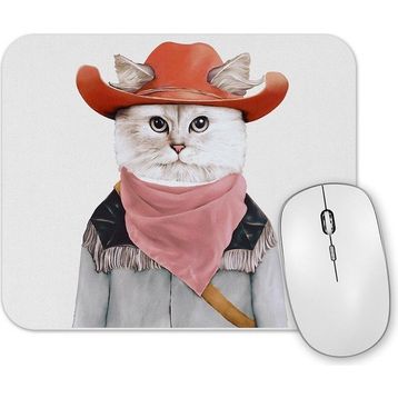 Baskı Dükkanı Kedi Rodeo Cat Mouse Pad