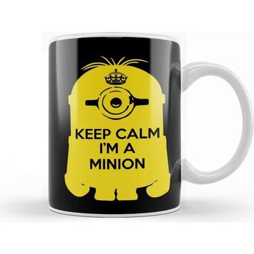 Baskı Dükkanı Keep Calm I am a Minion Kupa