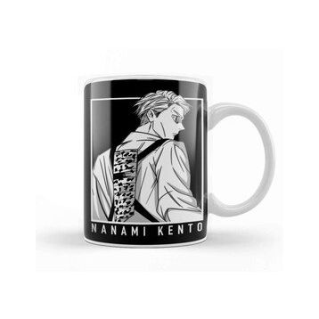 Baskı Dükkanı Kento Nanami Black Panel Kupa
