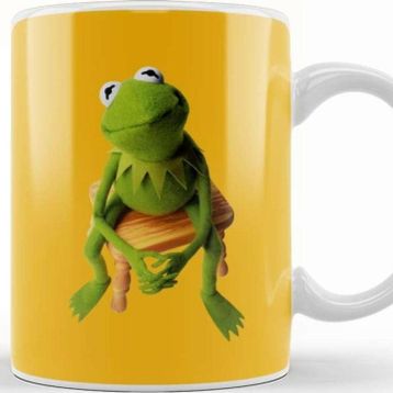 Baskı Dükkanı Kermit Disappointment Kupa