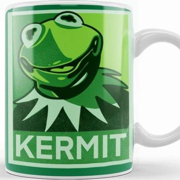 Baskı Dükkanı Kermit Kupa