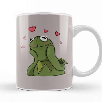 Baskı Dükkanı Kermit Love Meme Kupa