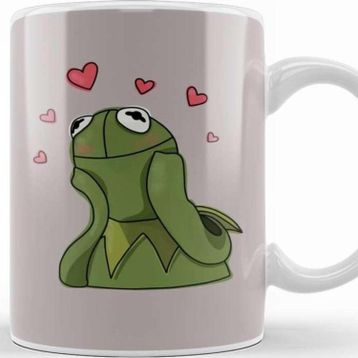 Baskı Dükkanı Kermit Love Meme Kupa