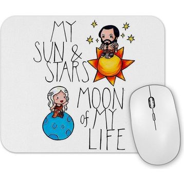 Baskı Dükkanı Khaleesi ve Khal Drogo Mouse Pad