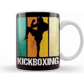 Baskı Dükkanı Kickboxer Porselen Kupa