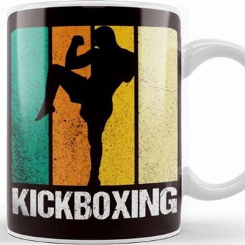 Baskı Dükkanı Kickboxer Porselen Kupa