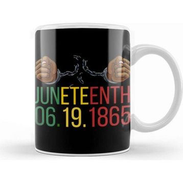 Baskı Dükkanı Kids Juneteenth 1865 Kupa