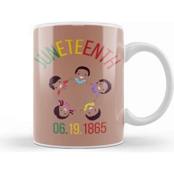 Baskı Dükkanı Kids Juneteenth 1865 Kupa
