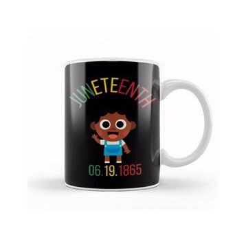 Baskı Dükkanı Kids Juneteenth 2021 1865 Kupa