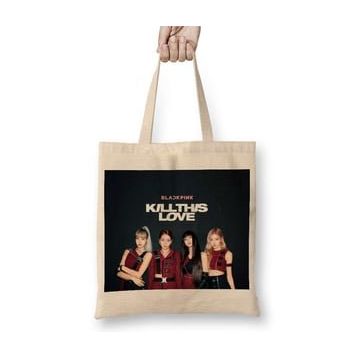 Baskı Dükkanı Kill This Love Blackpink Bez Çanta