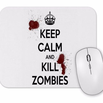Baskı Dükkanı Kill Zombies Twd Mouse Pad
