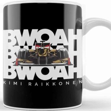 Baskı Dükkanı Kimi Raikkonen Bwoah Kupa