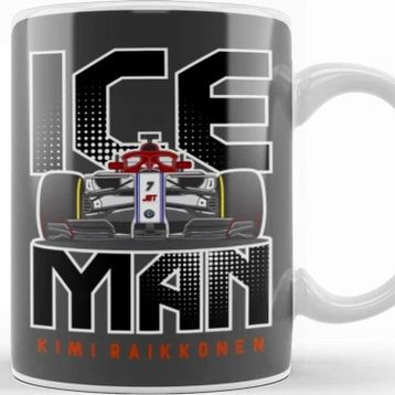 Baskı Dükkanı Kimi Raikkonen The Iceman Kupa