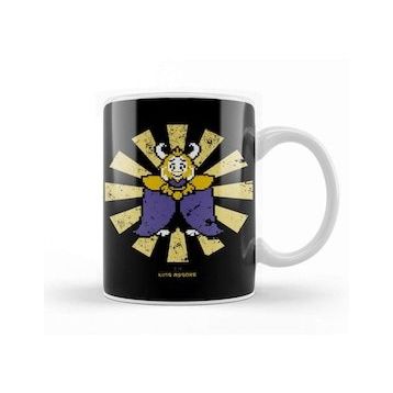 Baskı Dükkanı King Asgore Retro Japanese Undertale Kupa