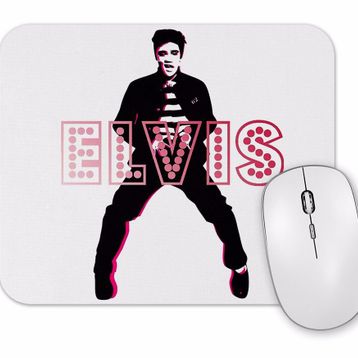 Baskı Dükkanı King Pop Art Elvis Mouse Pad
