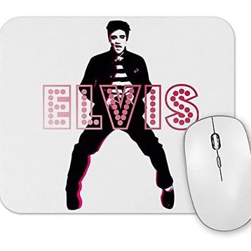 Baskı Dükkanı King Pop Art Elvis Mouse Pad
