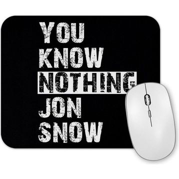 Baskı Dükkanı Know Nothing Mouse Pad