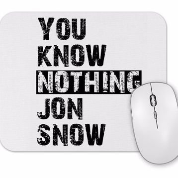 Baskı Dükkanı Know Nothing Mouse Pad