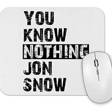 Baskı Dükkanı Know Nothing Mouse Pad