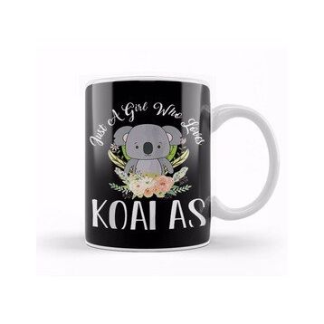 Baskı Dükkanı Koala Bear Art Kupa