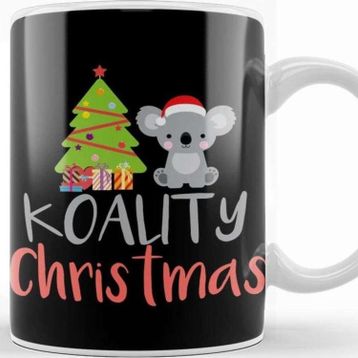 Baskı Dükkanı Koala Christmas Gift Kupa